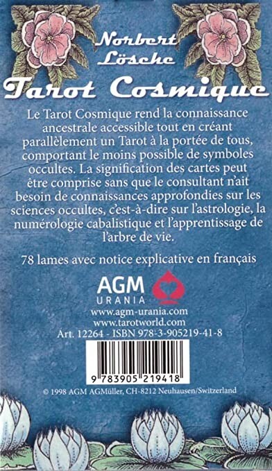 Cosmic Tarot 78-Card Deck Norbert Lösche
