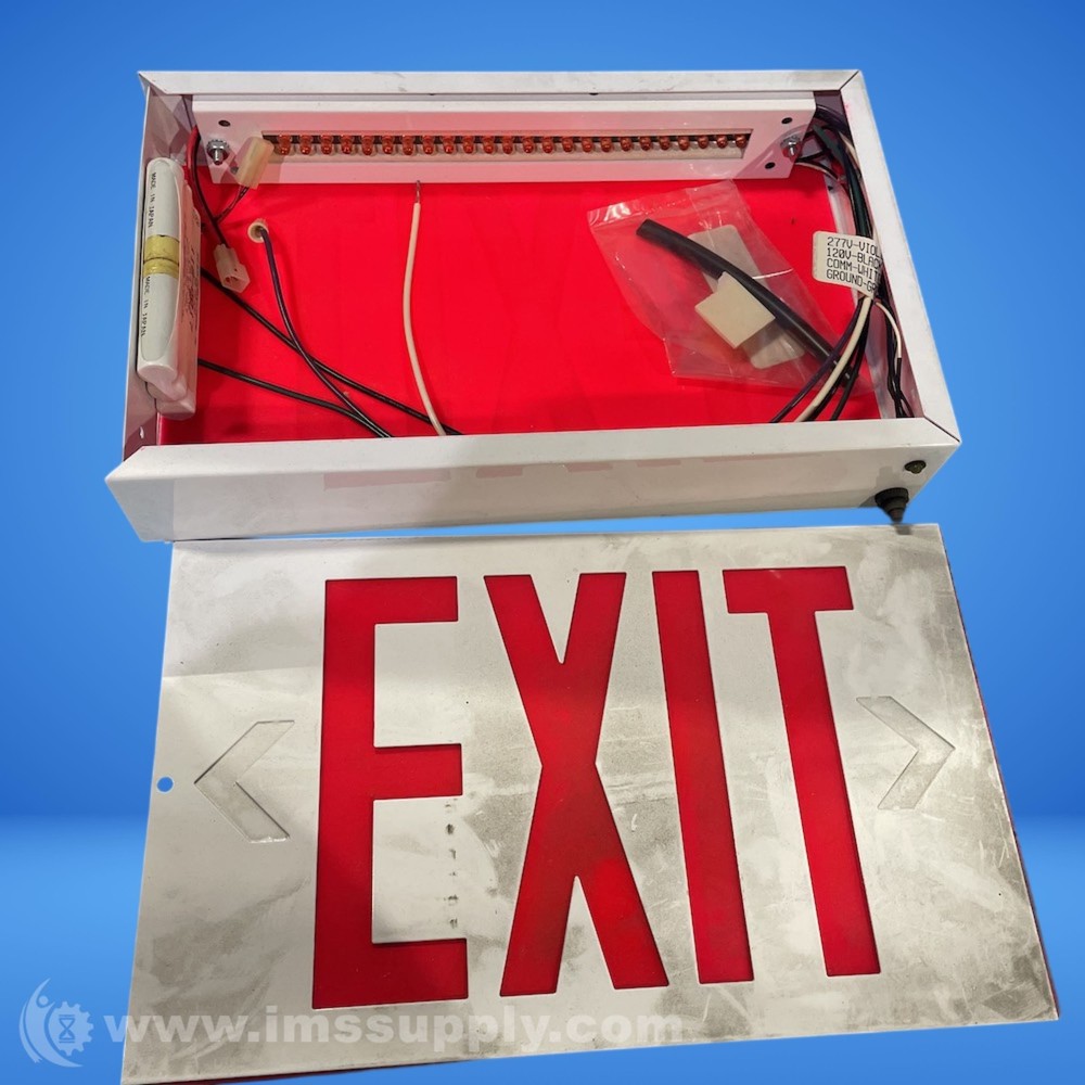 Big Beam EXFL-R Steel Exit Sign FNOB