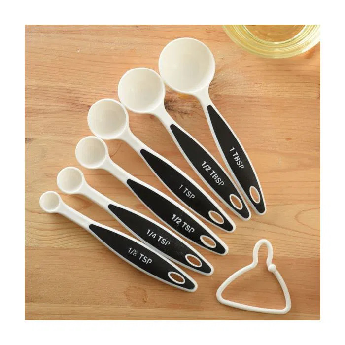 Measuring Spoons Set of 6 White
