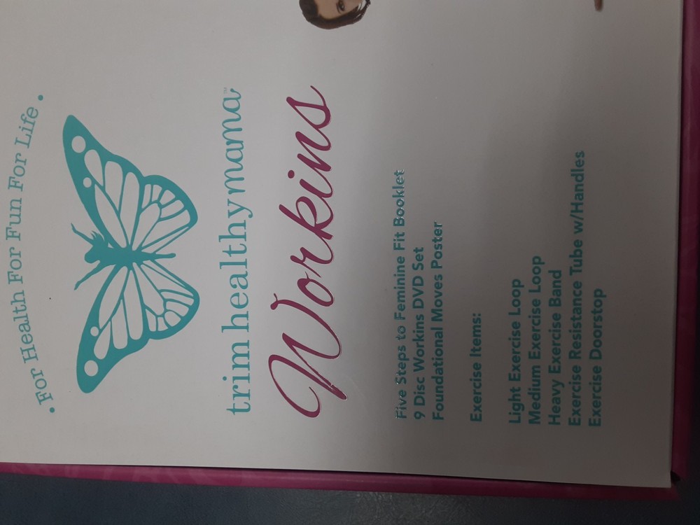 Trim Healthy Mama Workins DVD Exercise/ Complete Set