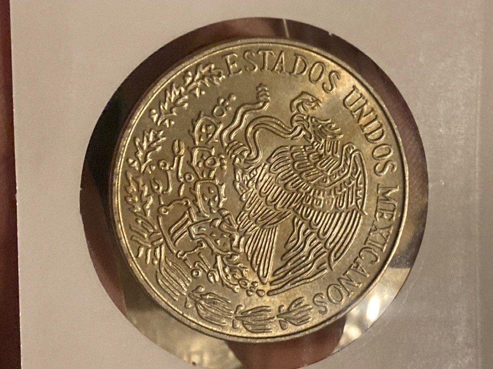 MÉXICO 🇲🇽 FIVE (5) PESOS COIN 1972