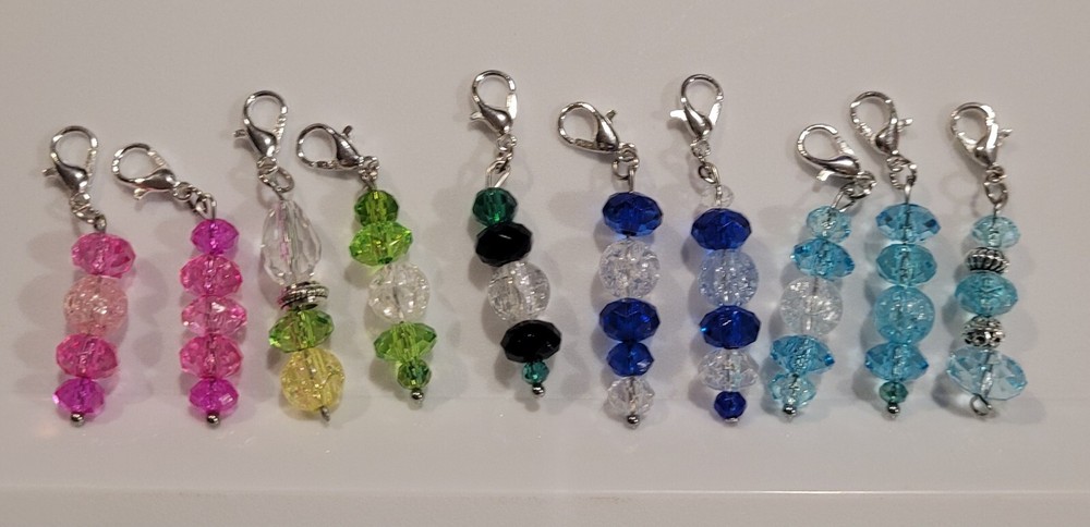 Stitch Markers, Journal Charms