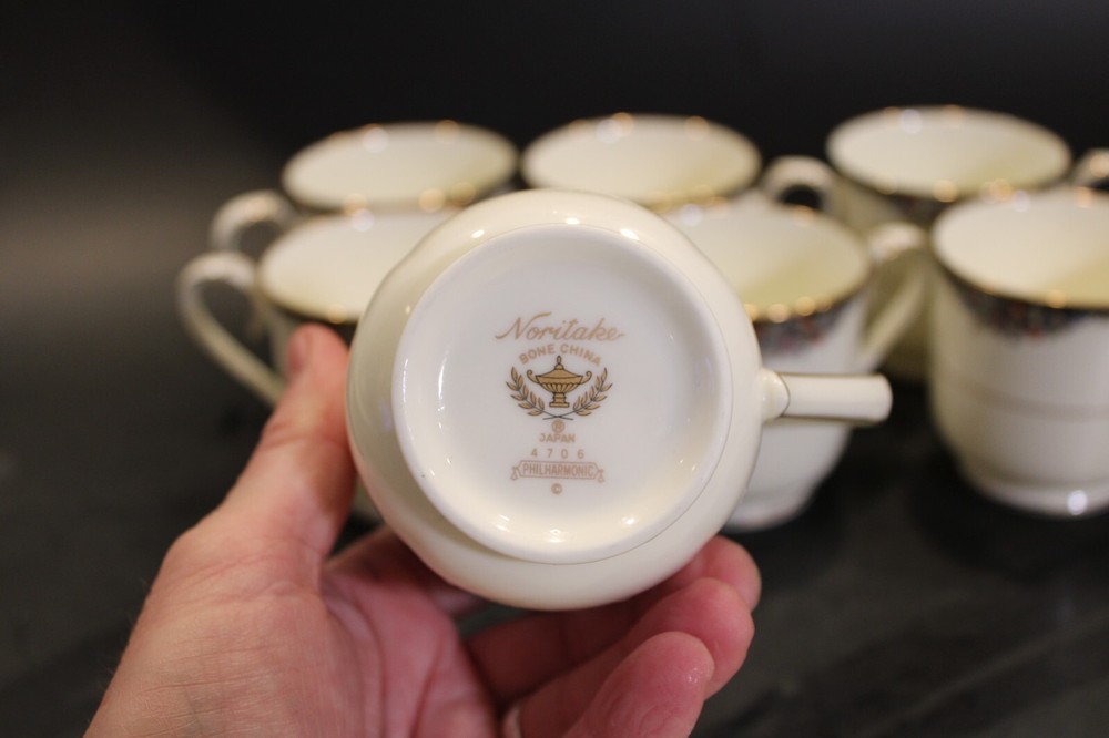 Noritake Philharmonic 7 Cups 3"