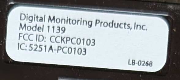 DMP 1139 Wireless Bill Trap Transmitter