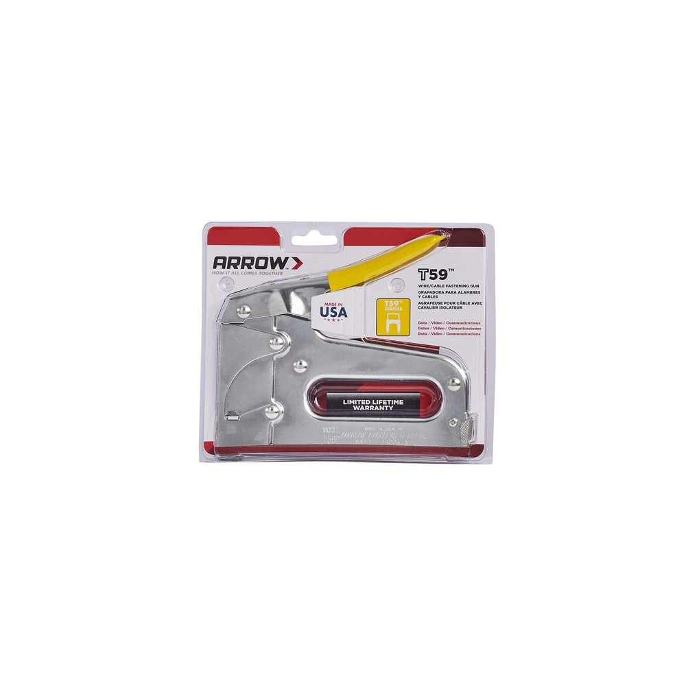 Arrow T59 Wiring Tacker Chrome
