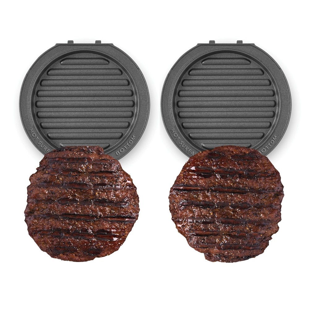 DASH MultiMaker® Mini System Two 4” Nonstick 2 Plates, Grill &