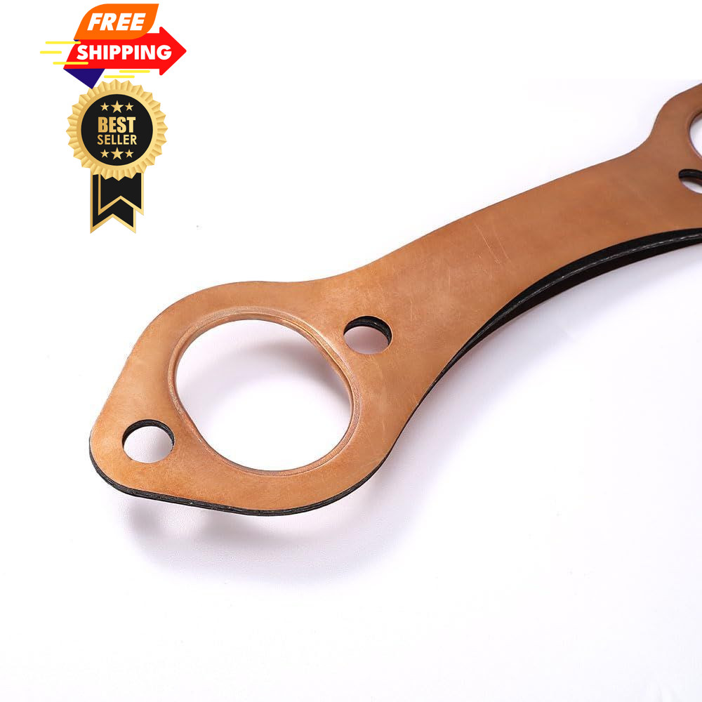 Creative.C SBC Header Gaskets, Oval Port Copper Exhaust Manifold Gaskets...