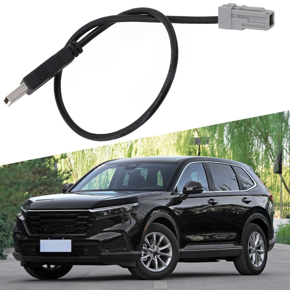 Black Car Cable USB to MP3 Data Line Adapter for Direct Installation