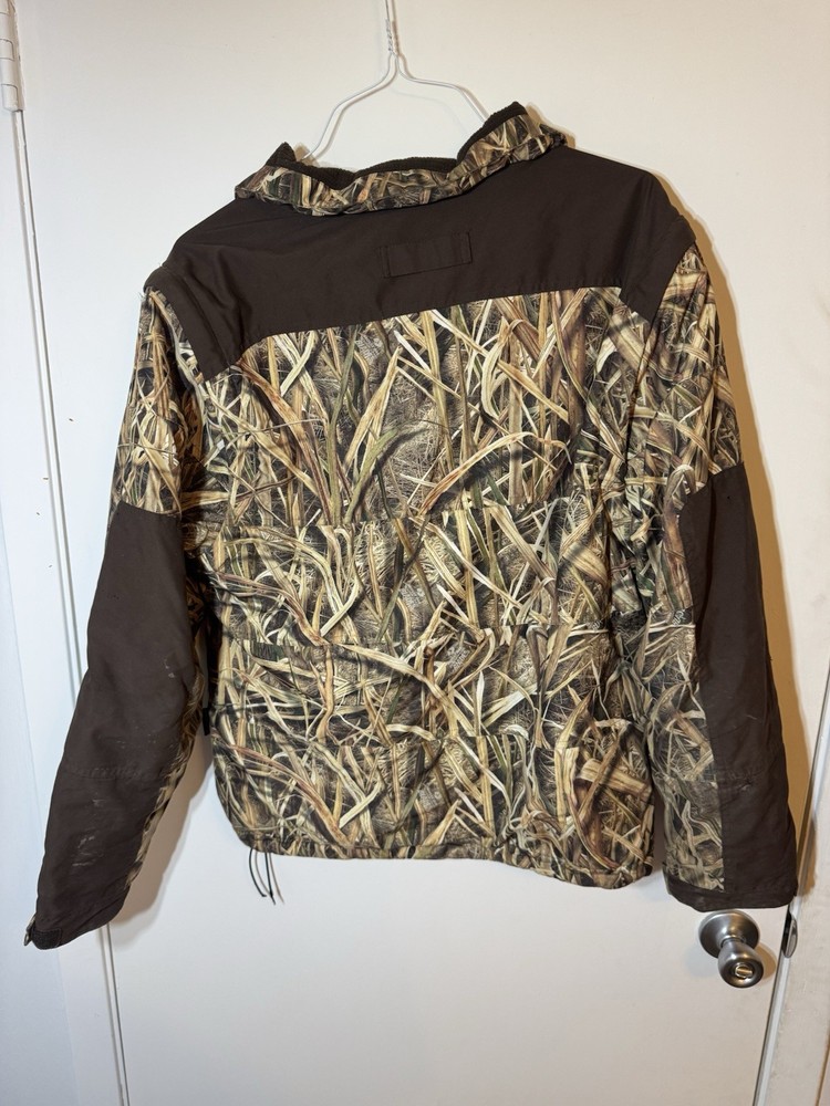 cabelas jacket mossy oak blades heavy insulated