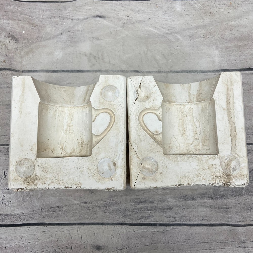 Ceramic Slip Casting Mold Dino & Pebbles Cup