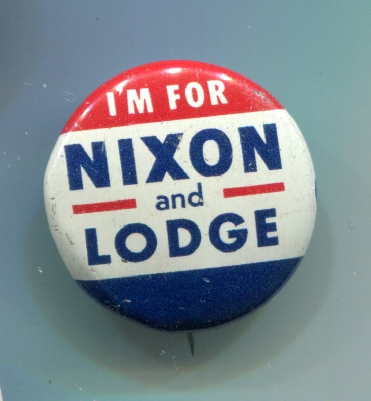 4 Nixon, Nixon Lodge Pinback Buttons