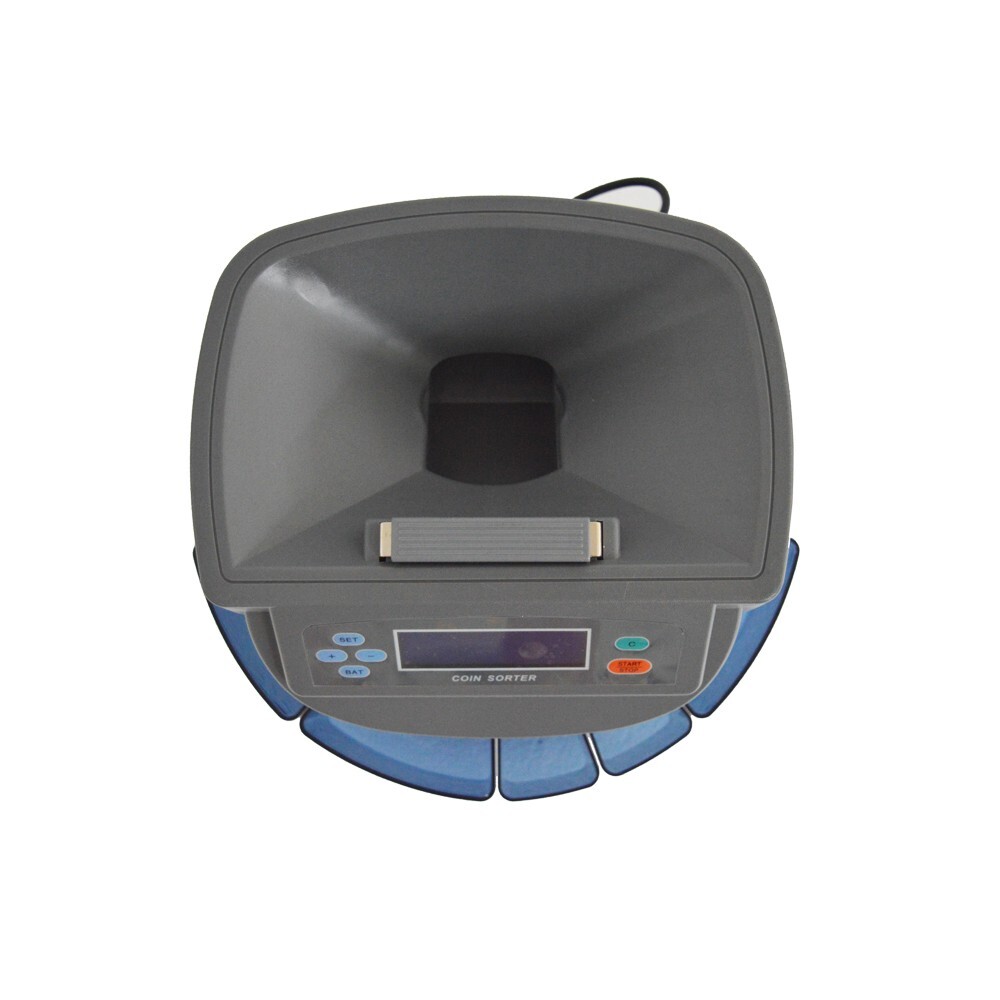 Coin Sorter Counter Digital Automatic Electronic Counting Machine 500 coins