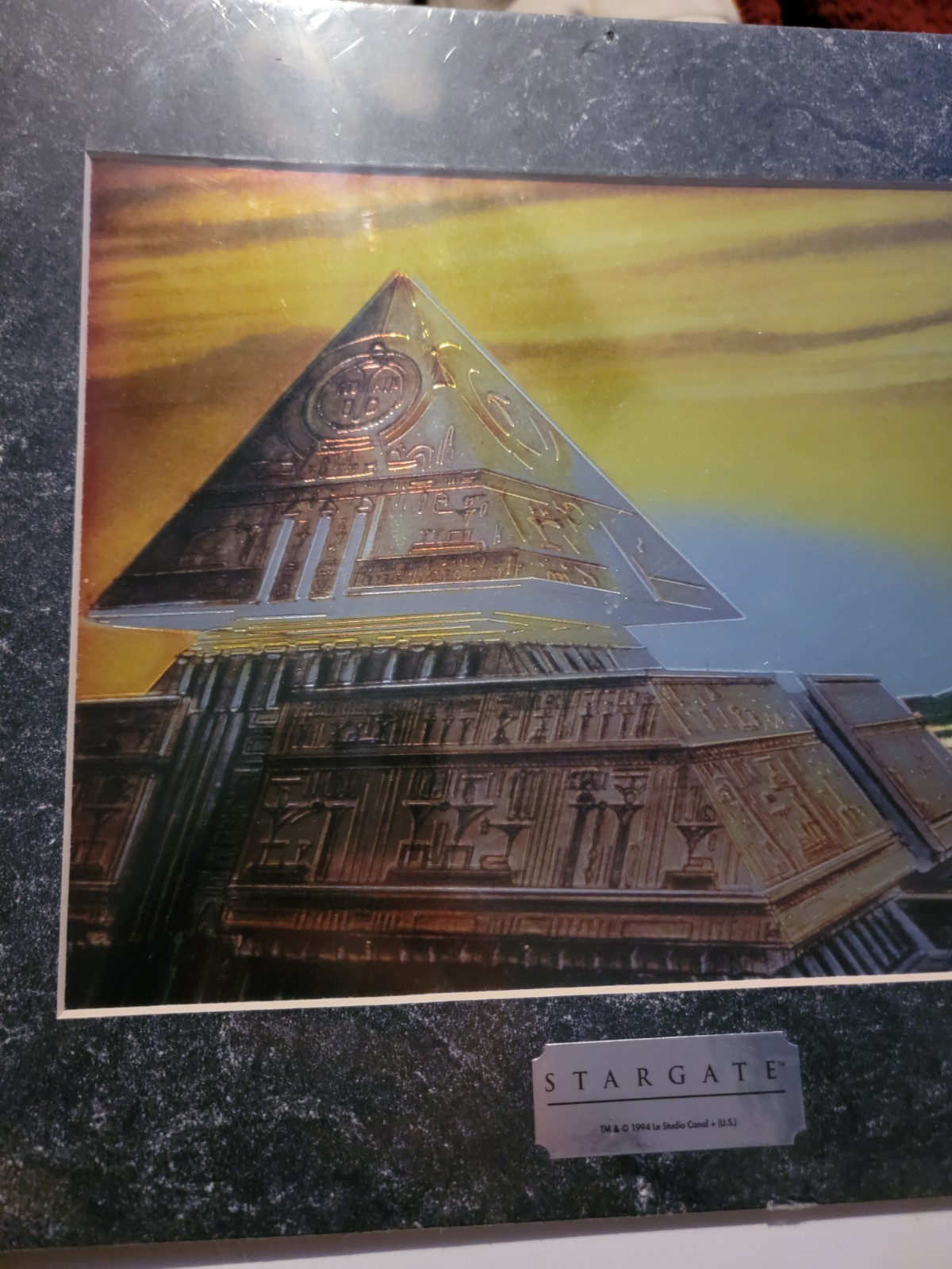 STARGATE MOVIE ChromArt Limited Edition Chromium Print 11" x 14" Matted Sealed