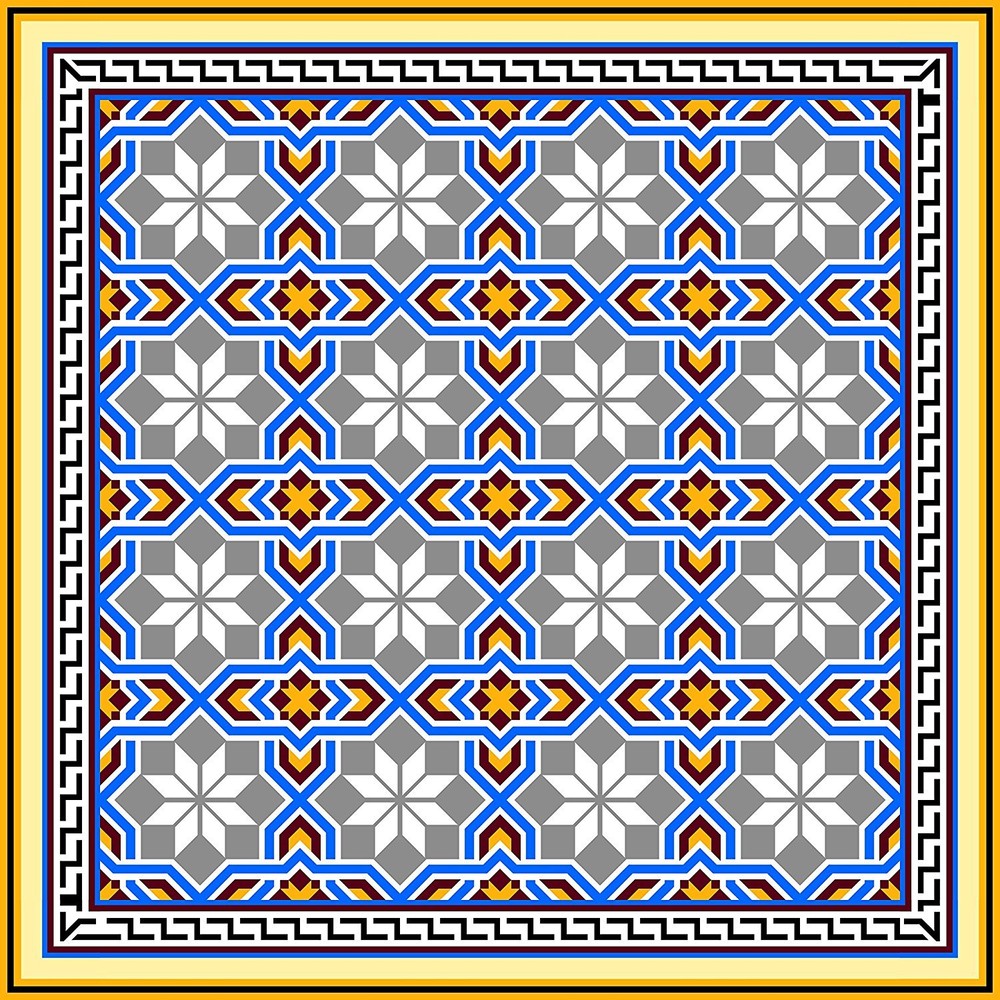 Tile Mural Barcelona Replica Design B066 Kitchen Backsplash Marble Ceramic