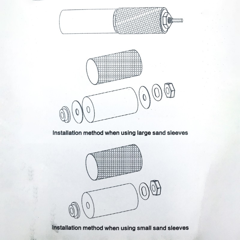 Sanding Drums Kits Rotary Tools Abrasive Tools Sanding Bands Surfaces Derusting
