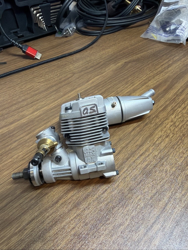 OS Max-35AX Glo Engine b