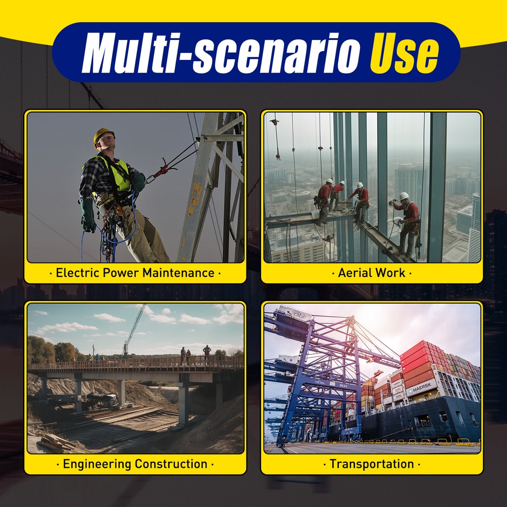 23 ft Fall Arrester Fall Protection Fall Arrestor Tool Self Retracting Lifeline