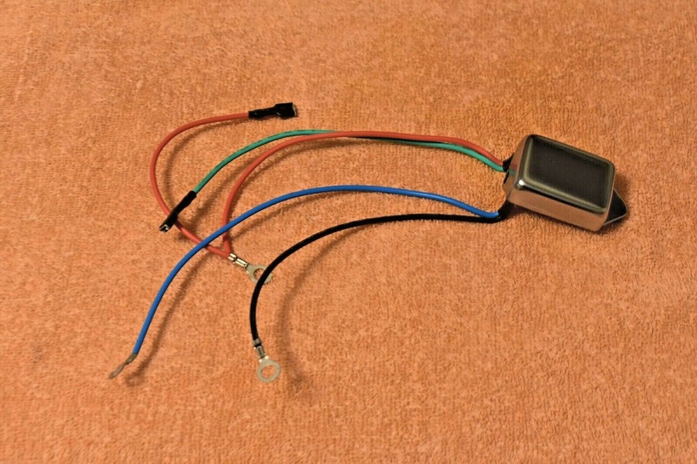 12V CONVERSION REGULATOR 1 WIRE HOOKUP FOR CHRYSLER SQUARE BACK ALTERNATOR