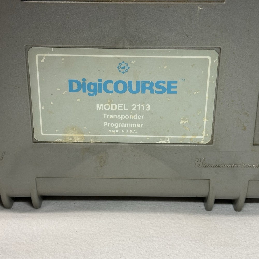 Transponder Programmer Marine Survey DigiCOURSE 2113 w/ Coil SN003 Powers On