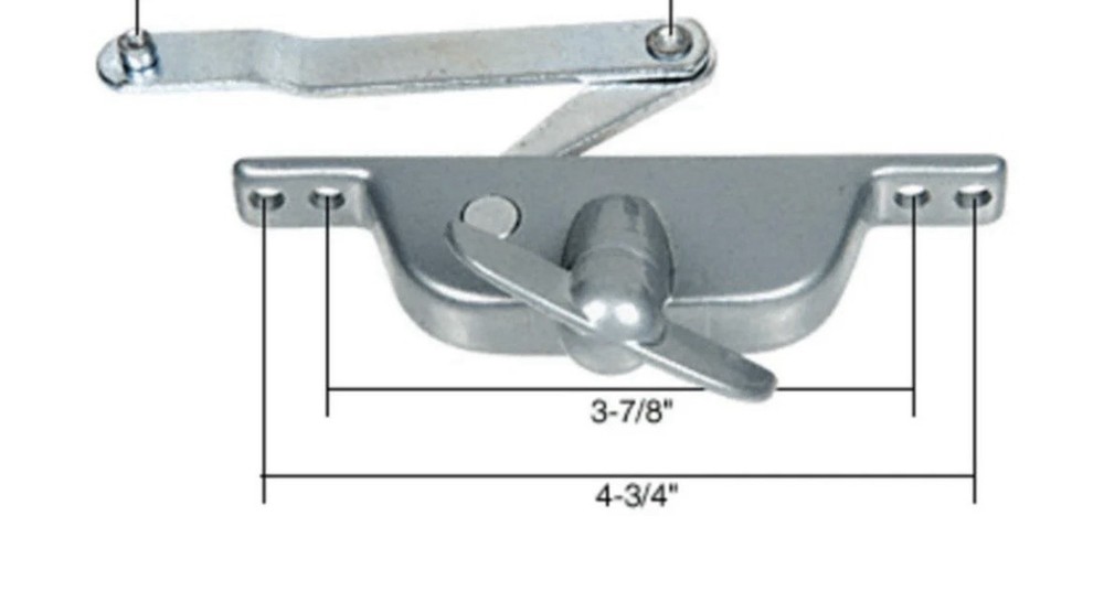 Louver Window Operator With 2-7/8” Offset Link 2 Pack