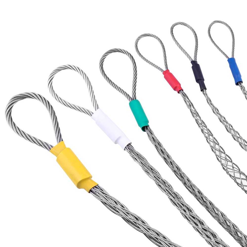 Cable Pulling Sock Grip, Wire Pulling Grip Tools, for Electrical Grips, Light...