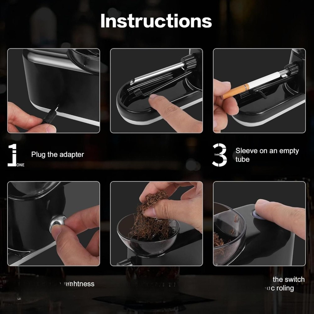 Plastic Cigarette Rolling Machine - Efficient, User-Friendly for Beginners