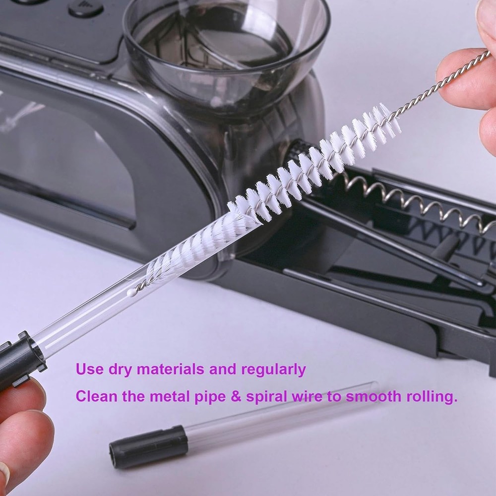 Electric Cigarette/Cone Rolling Machine Set with Manual Sipce Grinder,Automatic