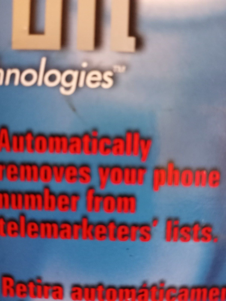 TeleZapper Telephone Telemarketers Blocker by Privacy Technologies NEW