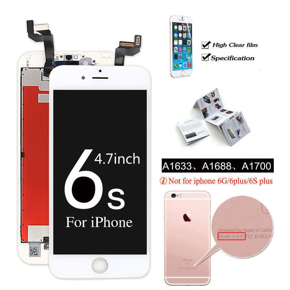 For iPhone 6 6S 7 8 Plus LCD Touch Screen Replacement Digitizer Full Assembly US