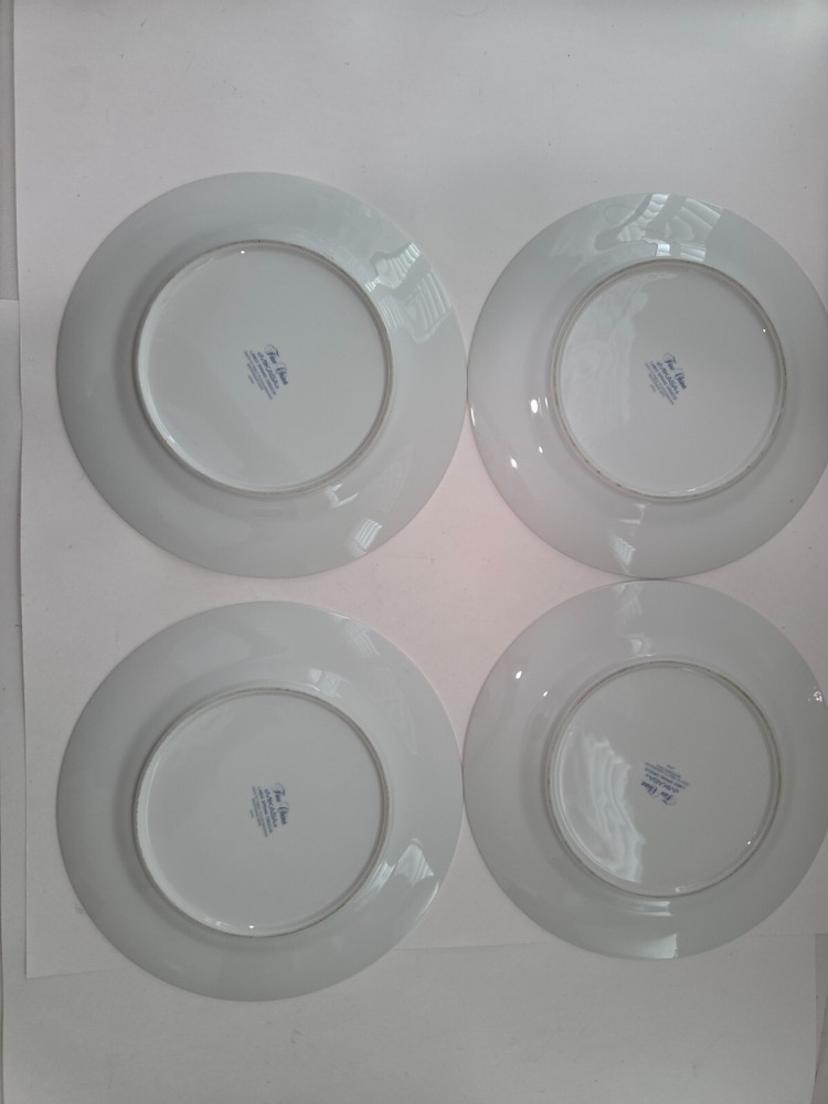 Set of4 Mikasa Spring Crocus Dinner Plates LAB02 10 5/8"