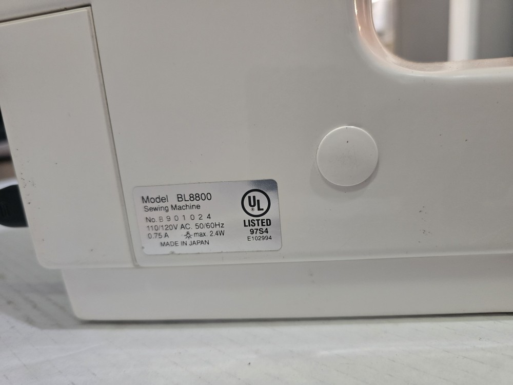 Baby Lock BL8800 Pro Line Sewing Machine Computerized Tested Working + Video