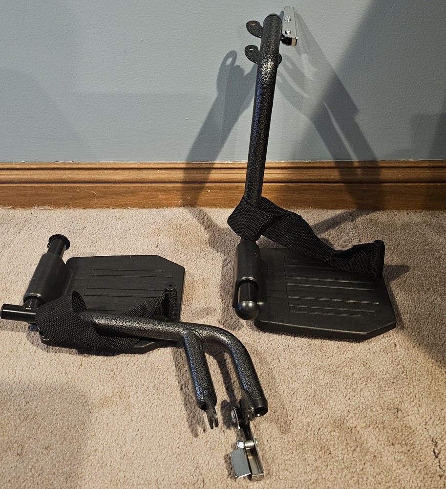 Wheelchair Replacement Foot Rests, Right/Left