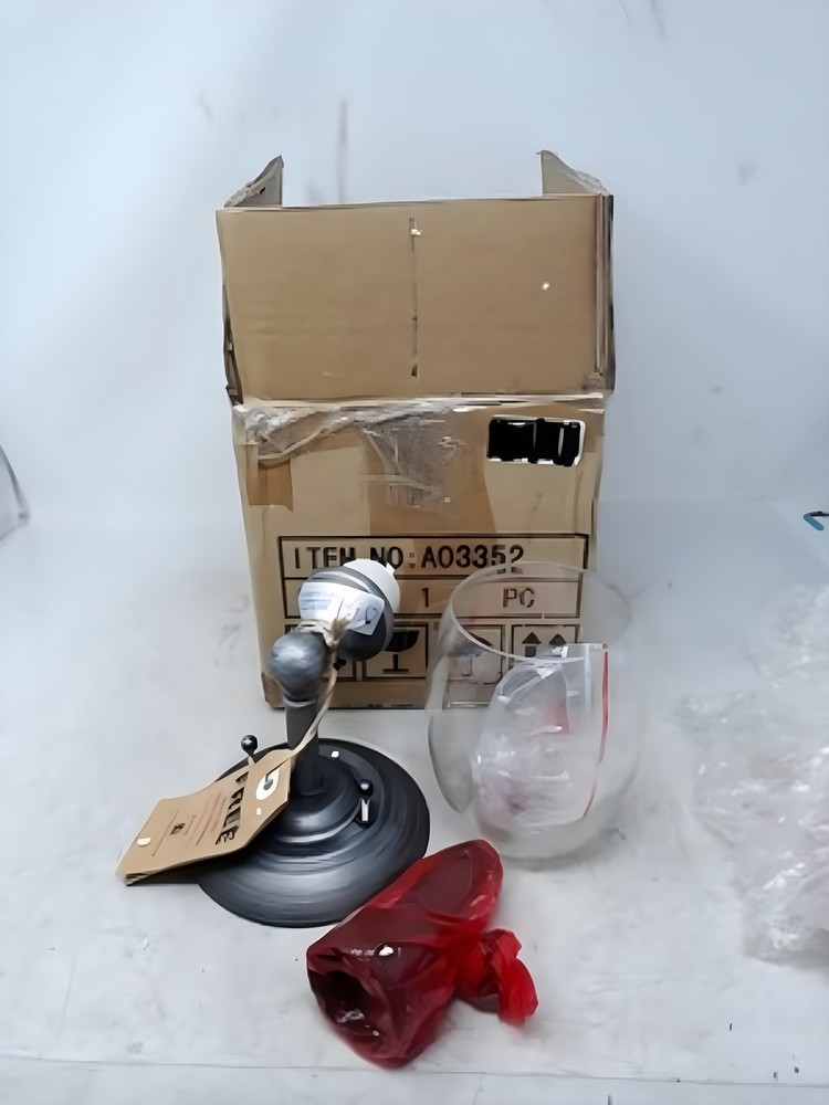 LALUZ Industrial Wall Sconce A03352 1-Light Hardwired