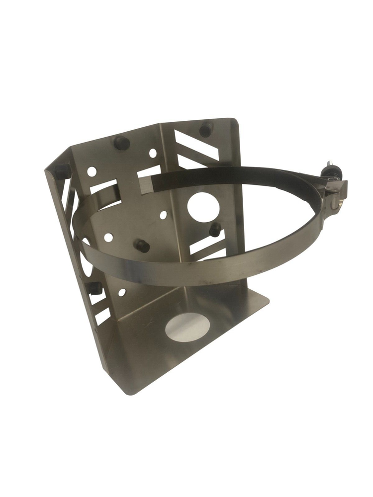 Stainless Steel Overland Camping 5 LB Propane Tank Mount w/ Quick Release T-Bolt