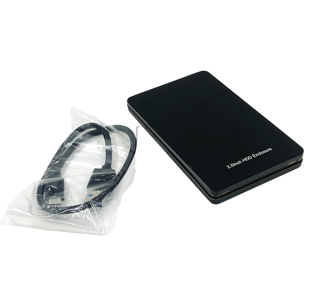 USB 3.1 High Speed 2TB 7MM SATA (Black) Aluminum Mobile 2.5'' Solid State Drive