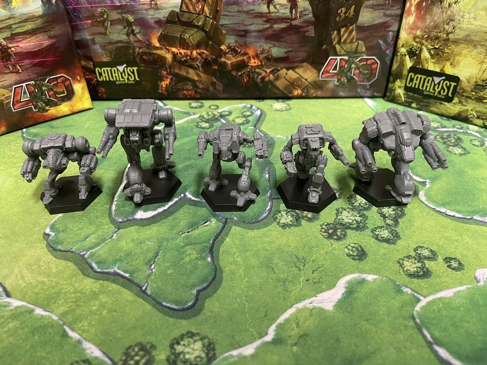 Battletech Star( Nova, Warhawk, Shadow Cat, Ice Ferret, Supernova) Plastic Minis
