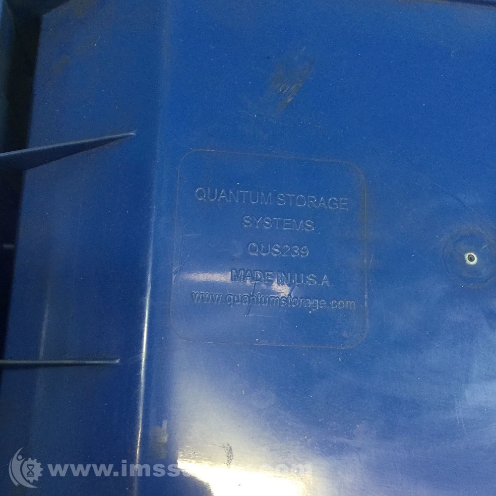 Quantum Storage Systems QUS239 Ultra Stack and Hang Bin, Blue USIP