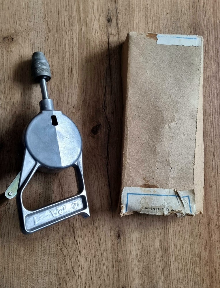 Vintage Hand Drill Ussr Soviet 80s'