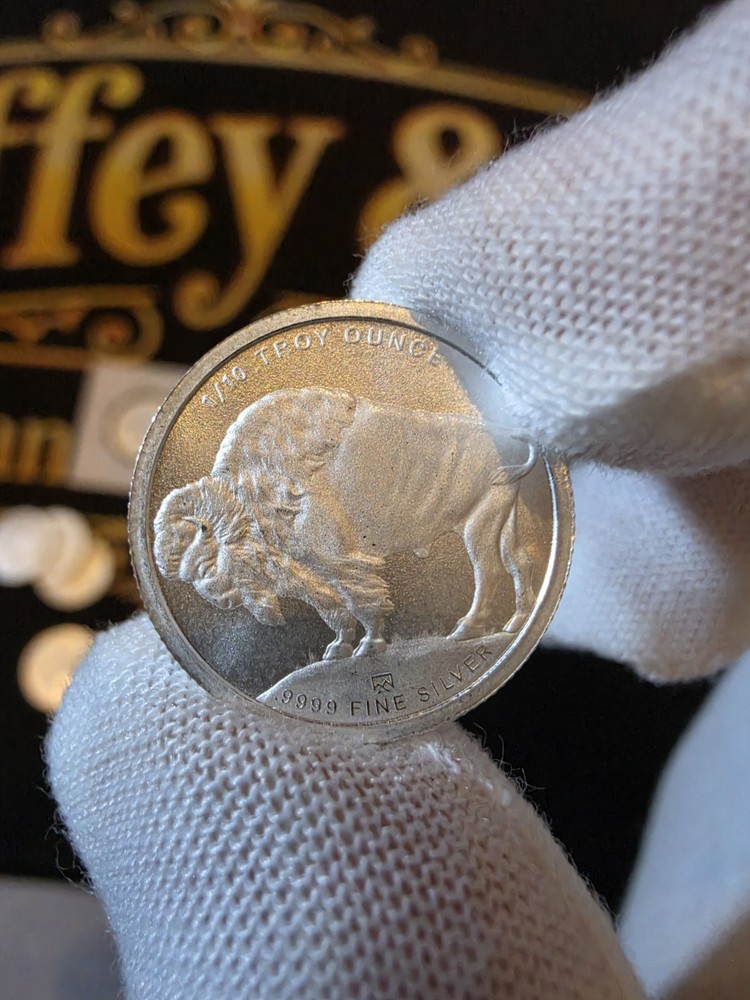 1/10 oz Silver Round - Buffalo