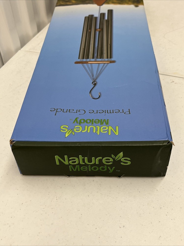 Nature's Melody Premiere Grande Wind Chimes Precision Harmonically Tuned 44”