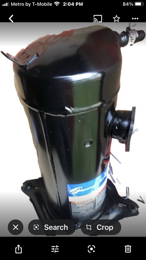 A.C. Compressor 2 Ton R-410 “Used” Pre-owned