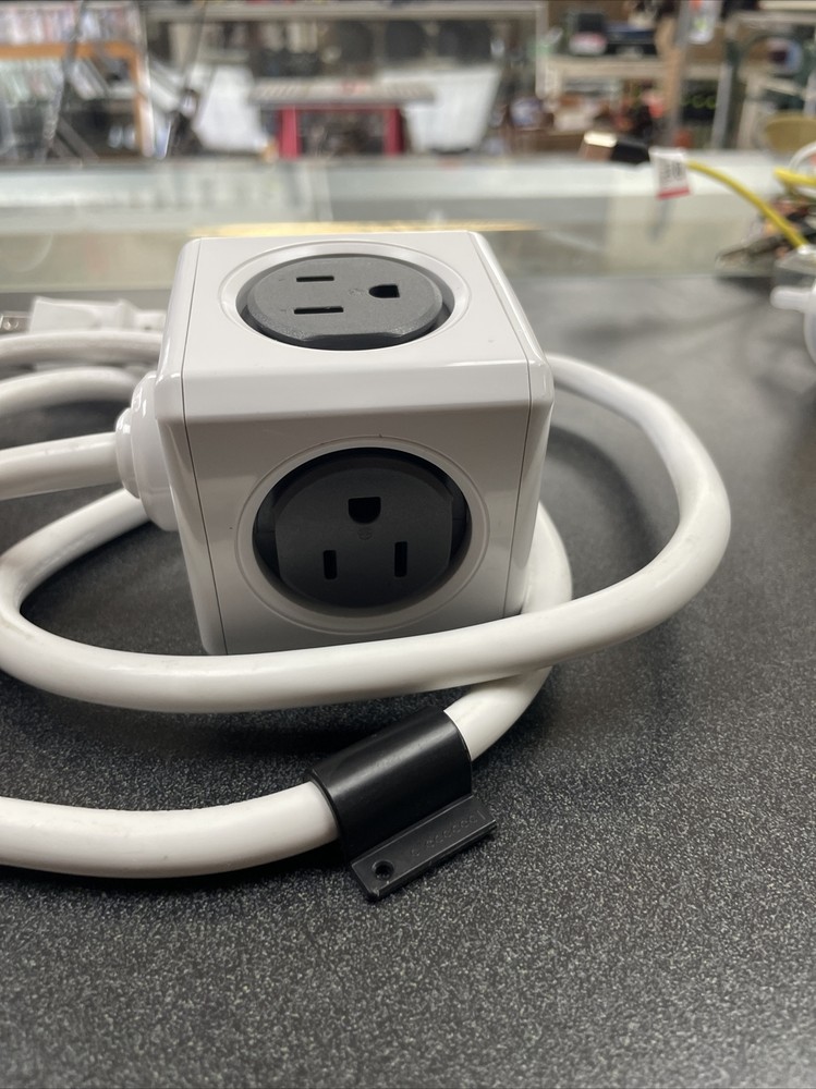 Allocacoc PowerCube Original USB, 4 outlet power adapter