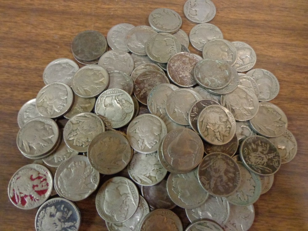 Random  Buffalo Nickel 5C 1913-1938   One Piece