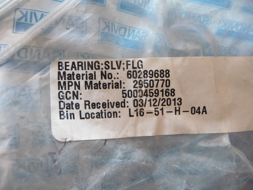 New Sandvik Flange 2950770