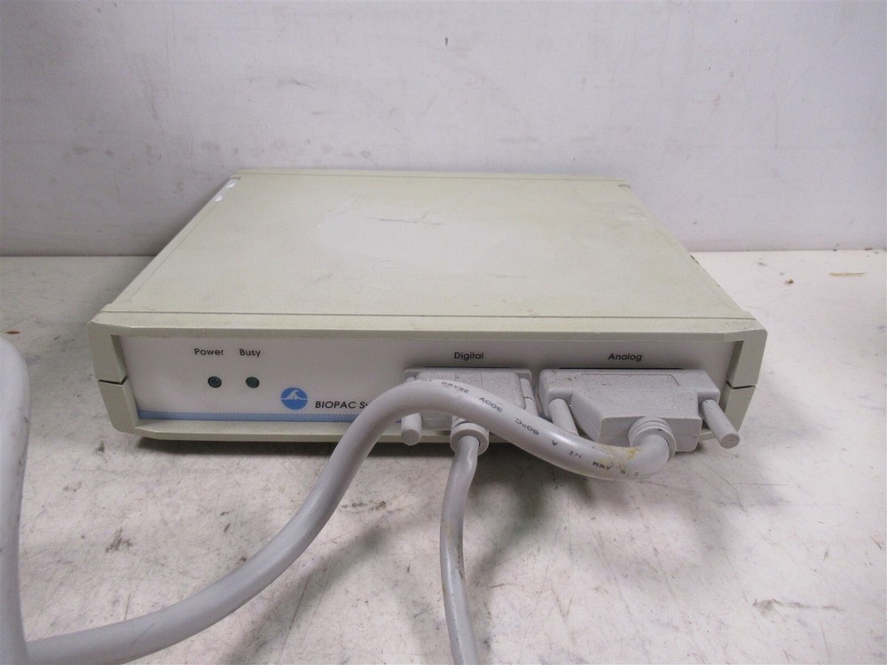 BIOPAC Systems MP100A-CE Data Acquisition Module with Cables