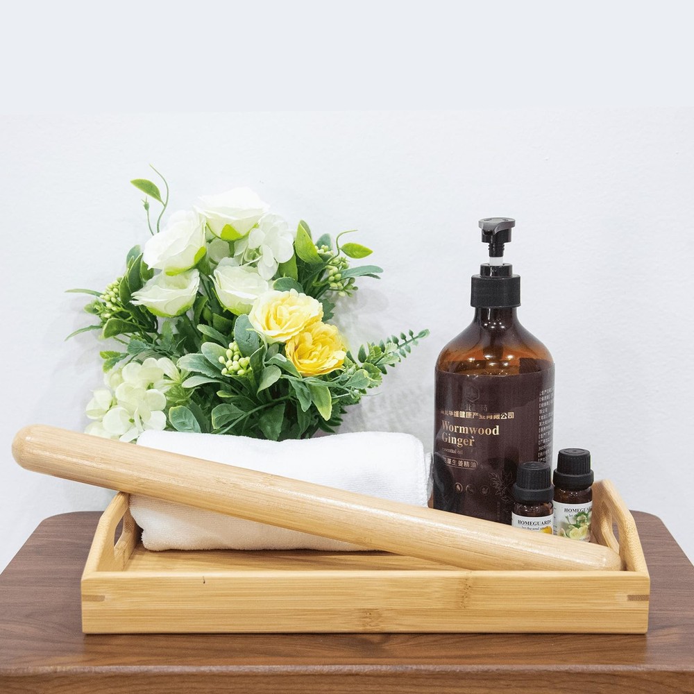 Goodtar Bamboo Massage Stick - Body Shaping Roller, Guasha Tool for...