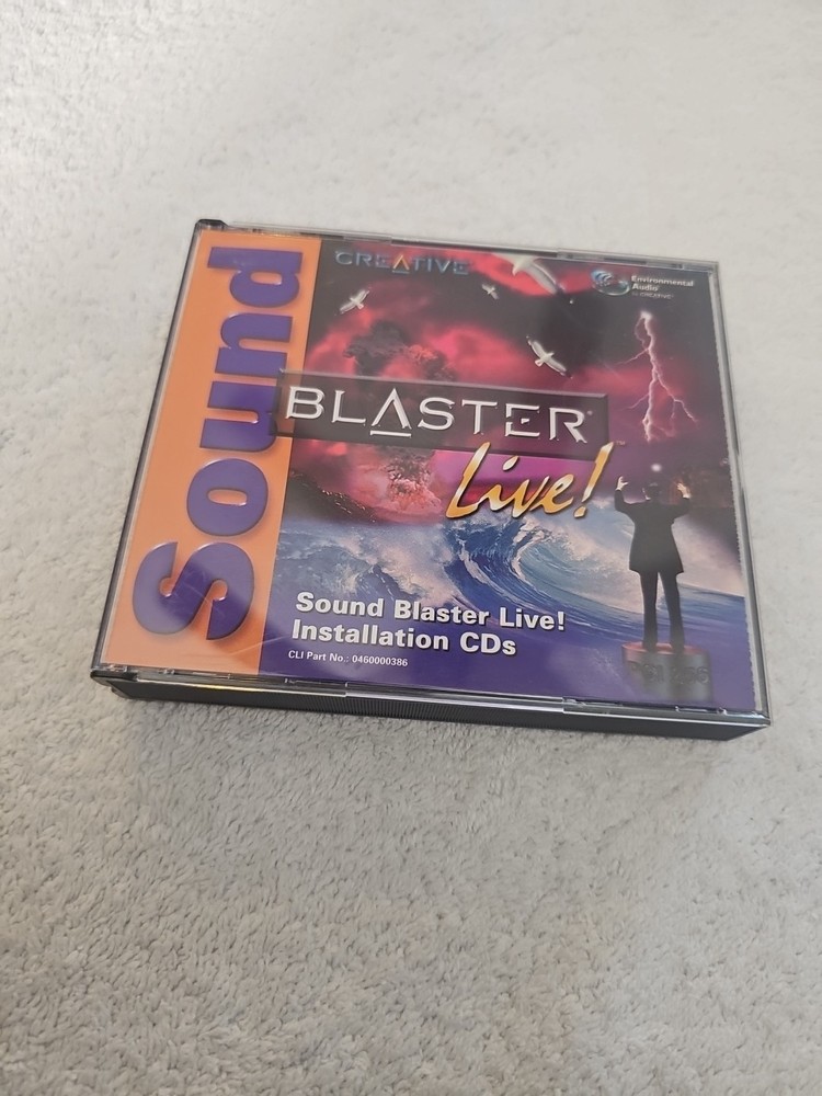 1998 Creative Sound Blaster Live Installation Software