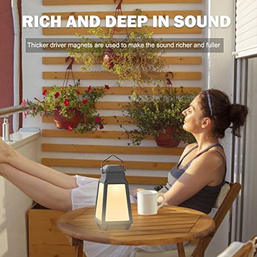Outdoor Bluetooth Speakers, Wireless Speaker Sync 3600mAh + 8 Lighting Modes