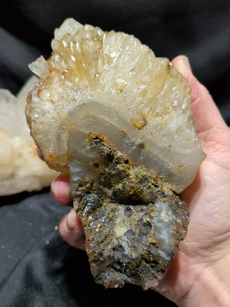 Moss Agate Crystalized Specimen Unpolished (1lb 13oz)