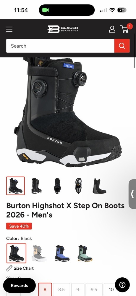 Burton Snowboard Bindings/Boost 2026 step on